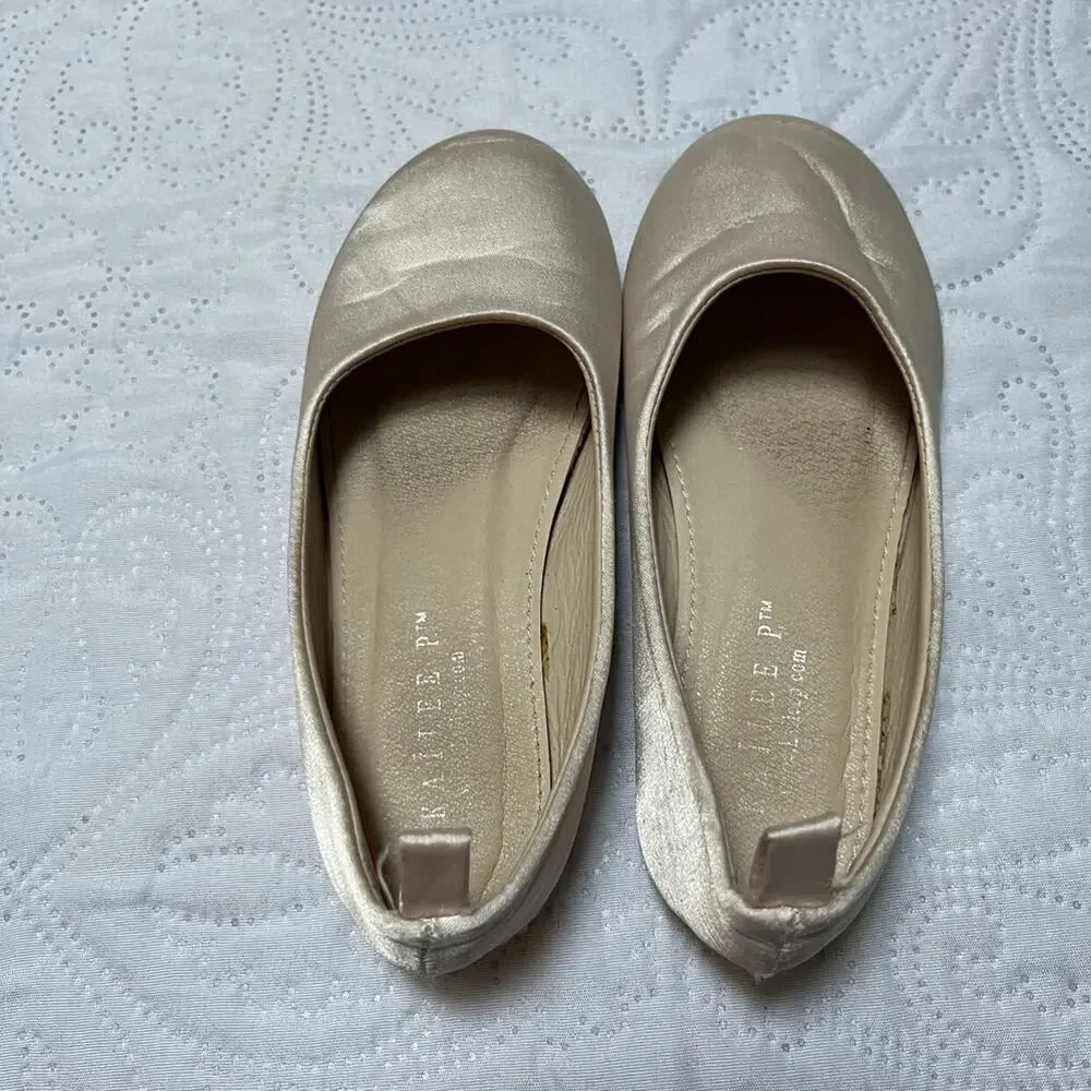 Kailee P Satin Fancy Flats